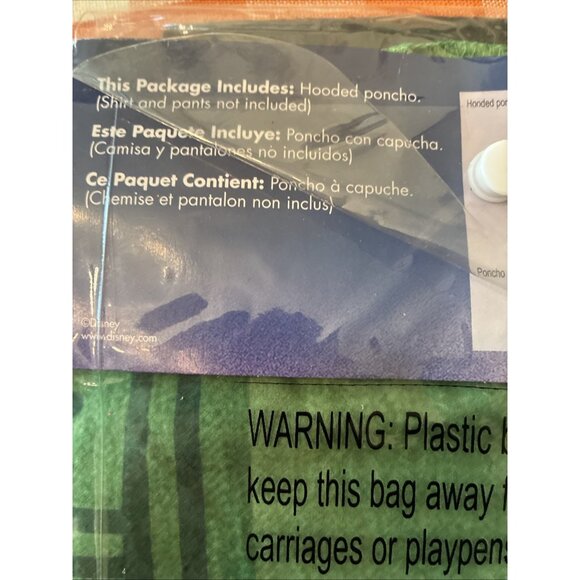 Disguise Disney Encanto Bruno Costume Boys Size S 4-6 Hooded Outfit Movie - Picture 14 of 14